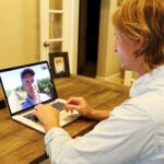 Fritz Westover on live video chat with Virtual Viticulture Academy Member